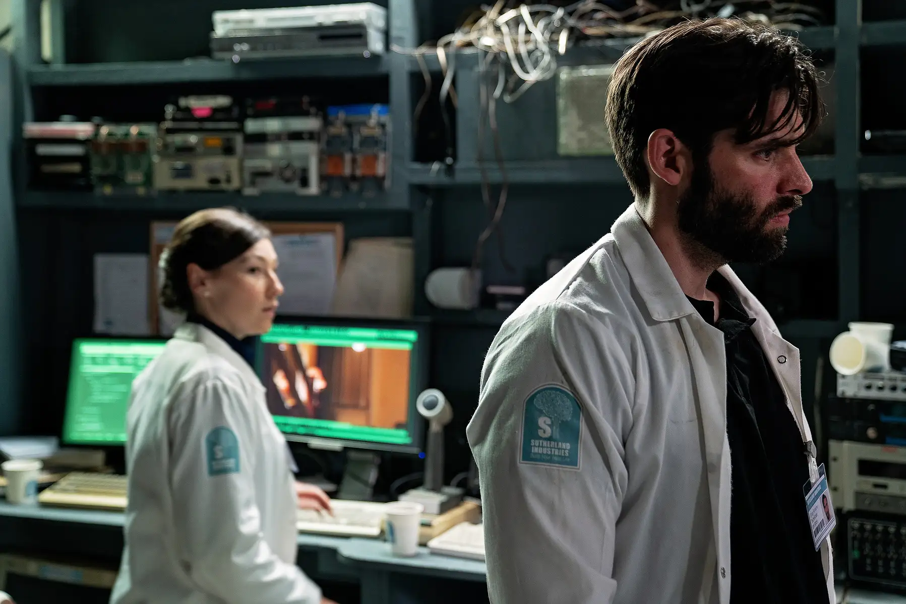 Unit still photograph 0002 with dramatic director cue