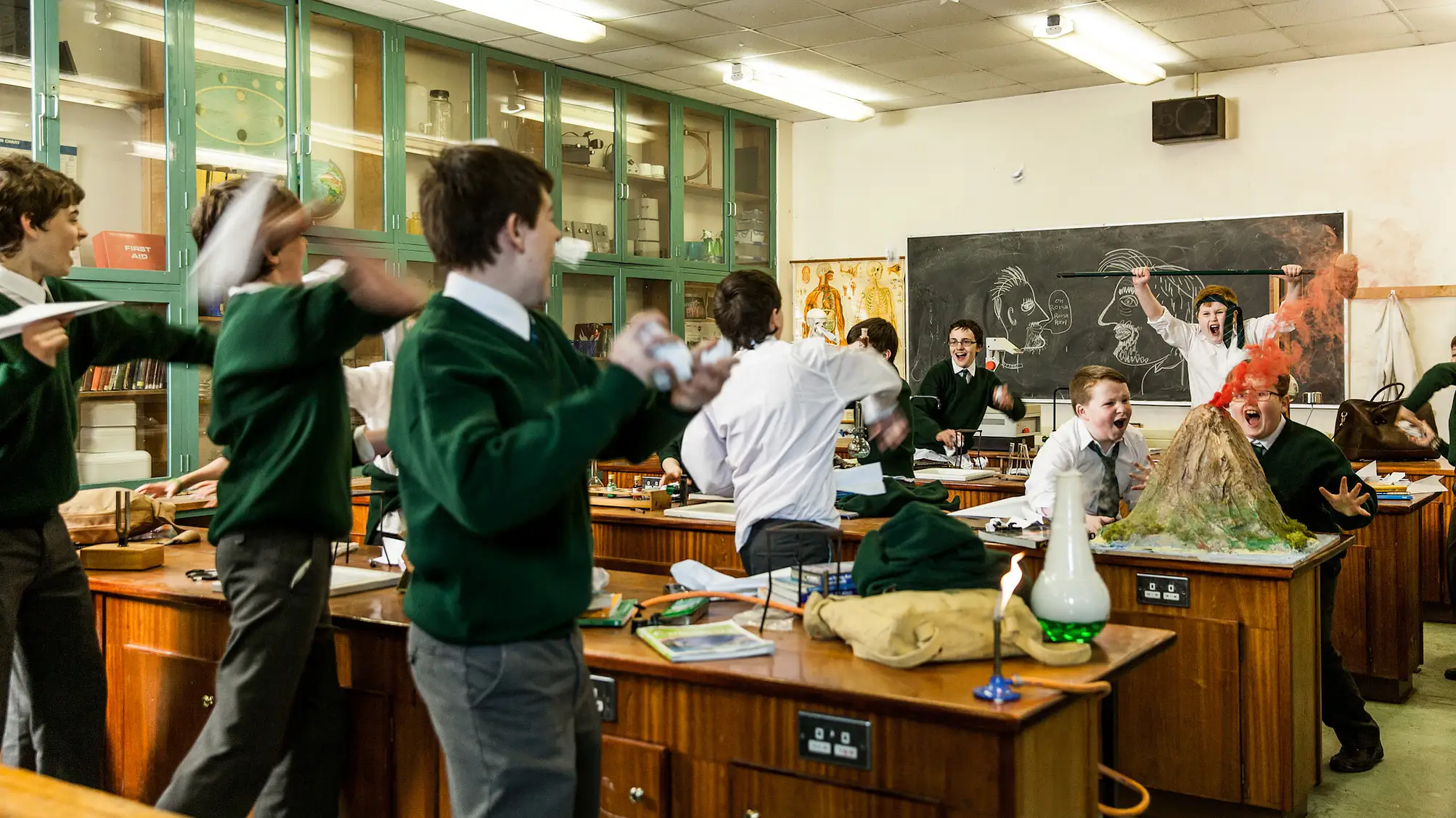 Unit still photograph 0010 with character-led behind-the-scenes look